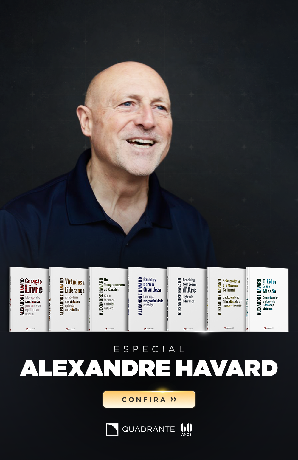 Coleção de livros de Alexandre Havard publicada pela Quadrante