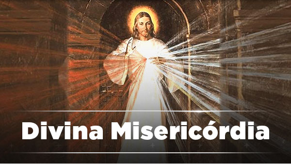 Imagem de Jesus Misericordioso para a Festa da Divina Misericórdia